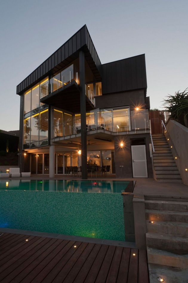 Modern Australian Maribyrnong Residence by Grant Maggs Architects (14)