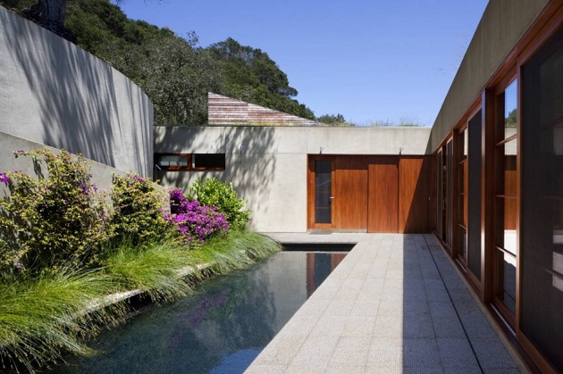 Contemporary Kentfield Hillside Residence by Turnbull Griffin Haesloop Architects (5)